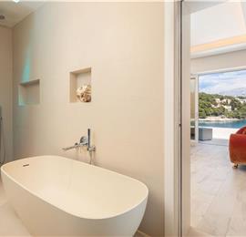 Luxury 6 Bedroom Brac Island Beach Front Villa With Heated Infinity Pool and lift near Sumartin sleeps 12